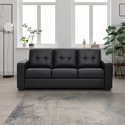 Nice 3 Seater - Black