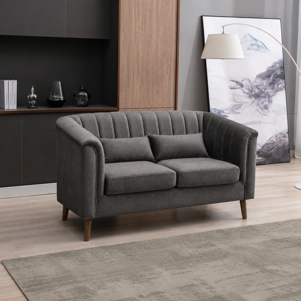 Genova 2 Seater - Graphite