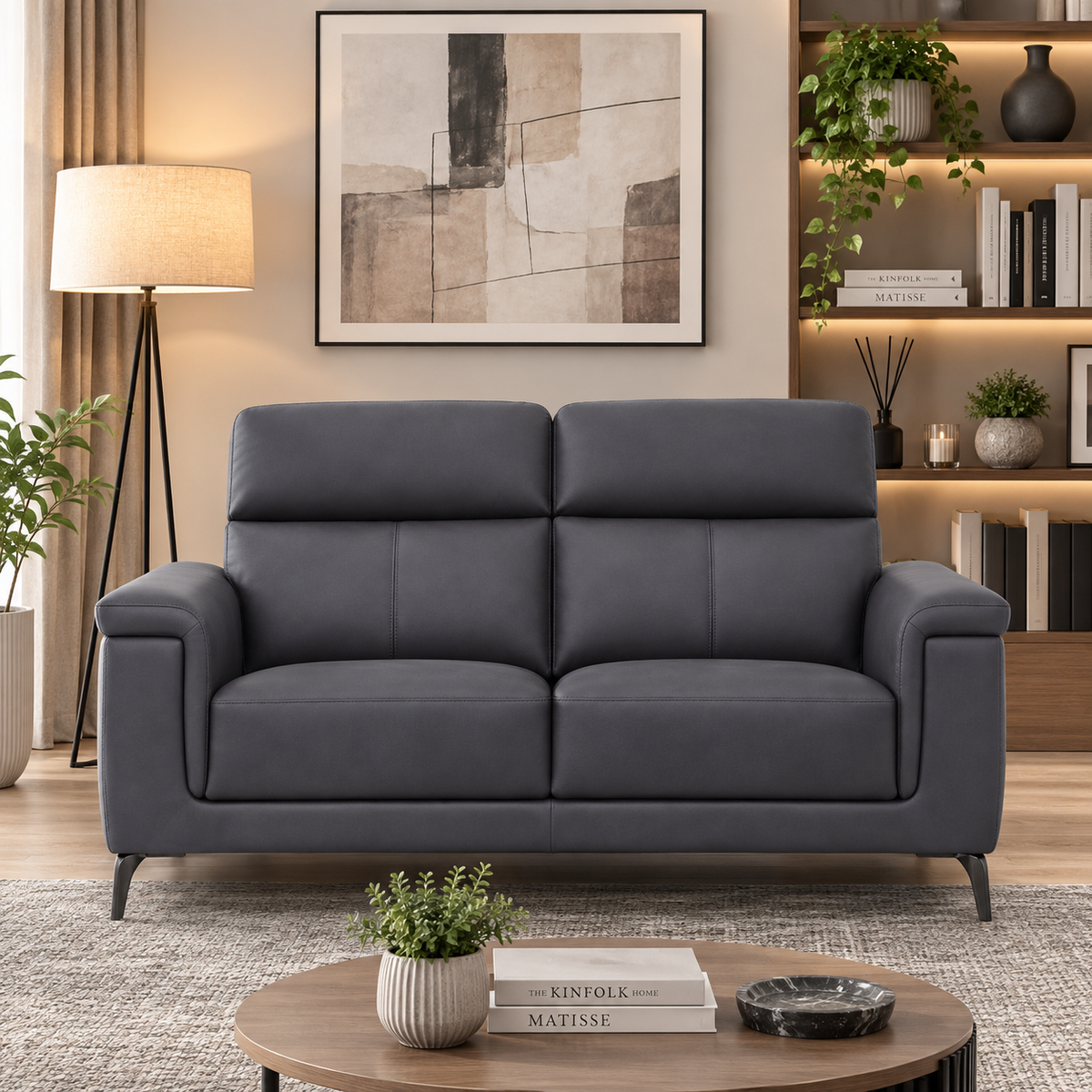 Denmark 2.5 Seater - Graphite
