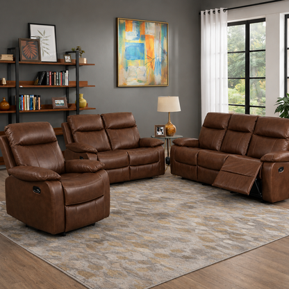 Barnhill 3 Seater Suite - Tan