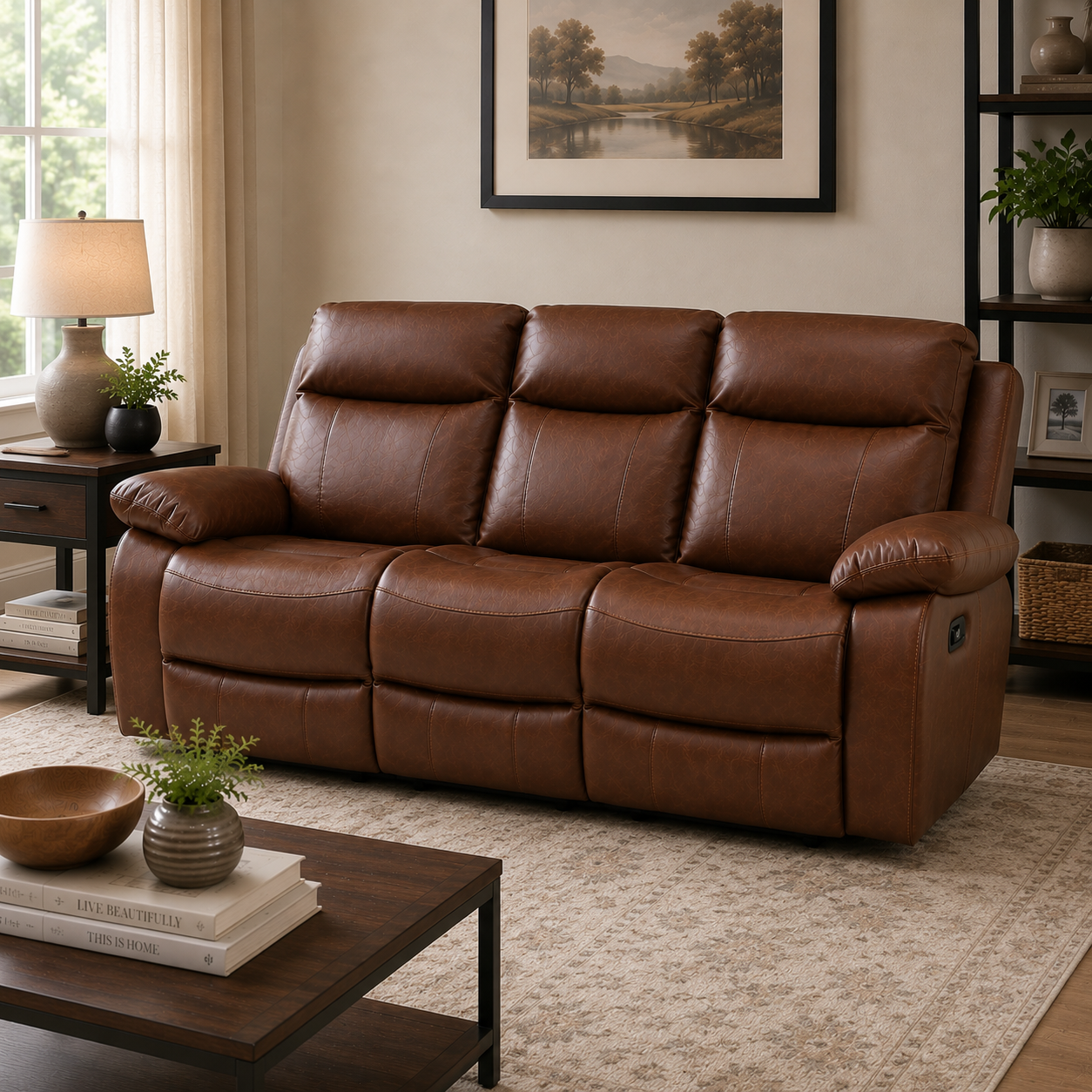 Barnhill 3 Seater Suite - Tan