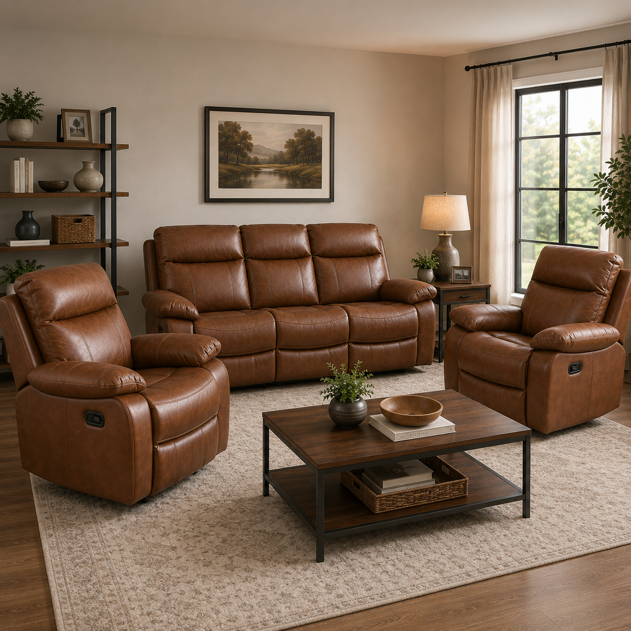 Barnhill 3+1+1 Suite - Tan