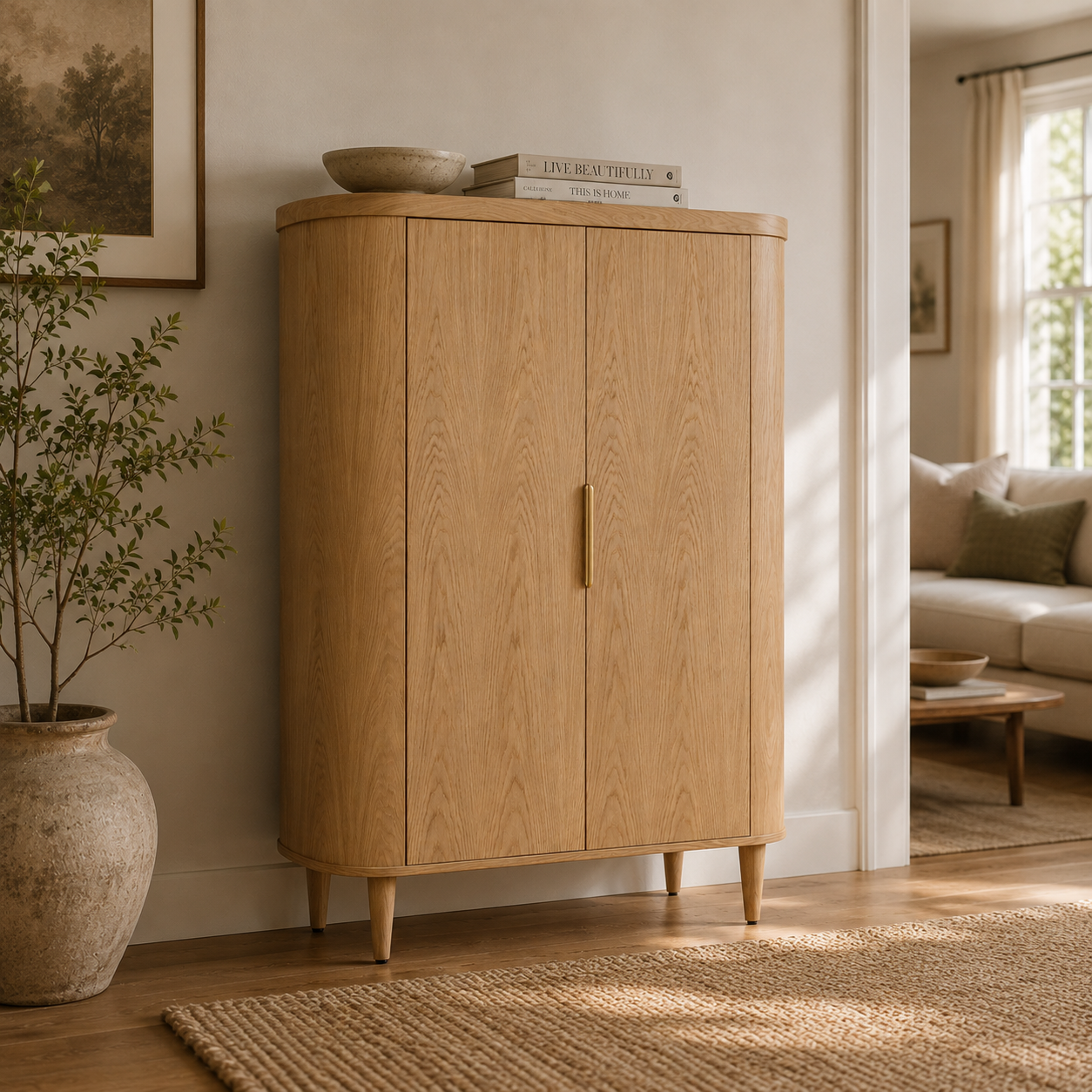 SO- 1600 Highboard - Natural