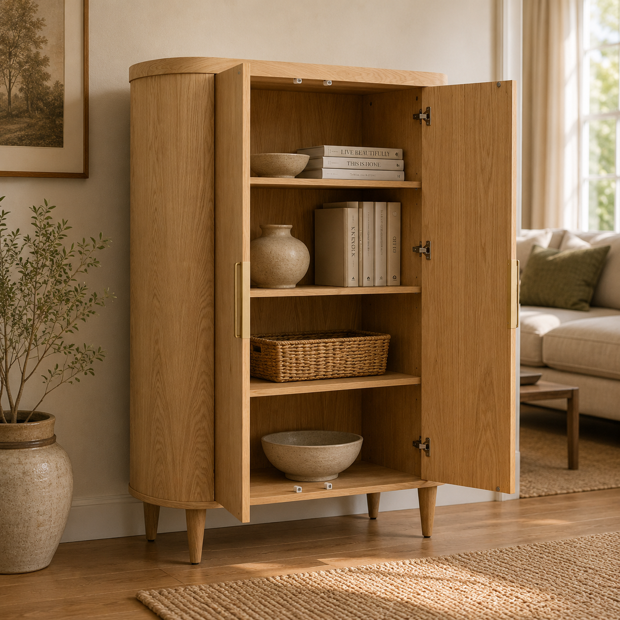 SO- 1600 Highboard - Natural