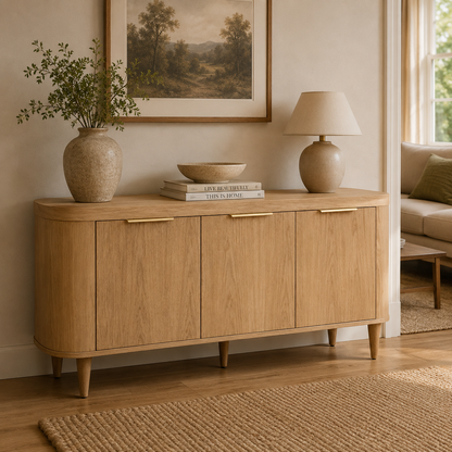 SO- 3 Door Sideboard - Natural