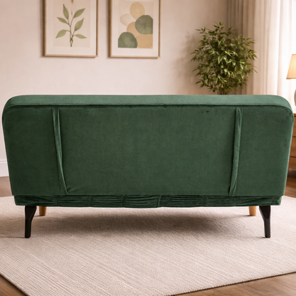 Lawson Double Futon Sofa Bed - Green Velvet
