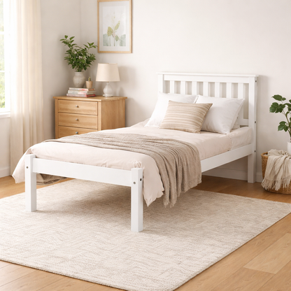 Manila 3'0 LFE Bed - White