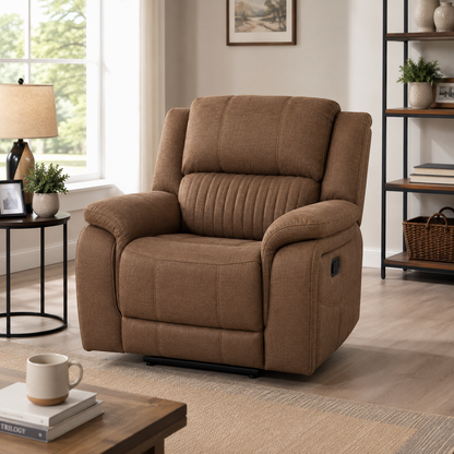 Westport 1 Seater Fabric  Manual Recliner