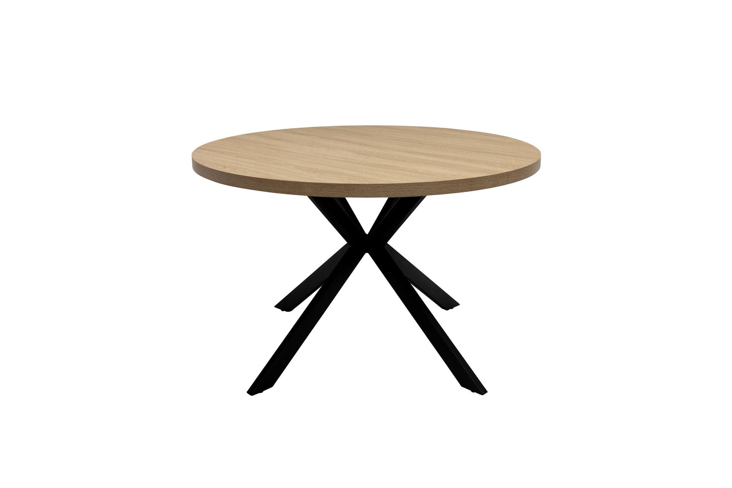 Duro 1.2m Round Dining Table - Light Oak