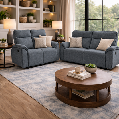 Ashtown 3+2 Fabric Recliner Suite