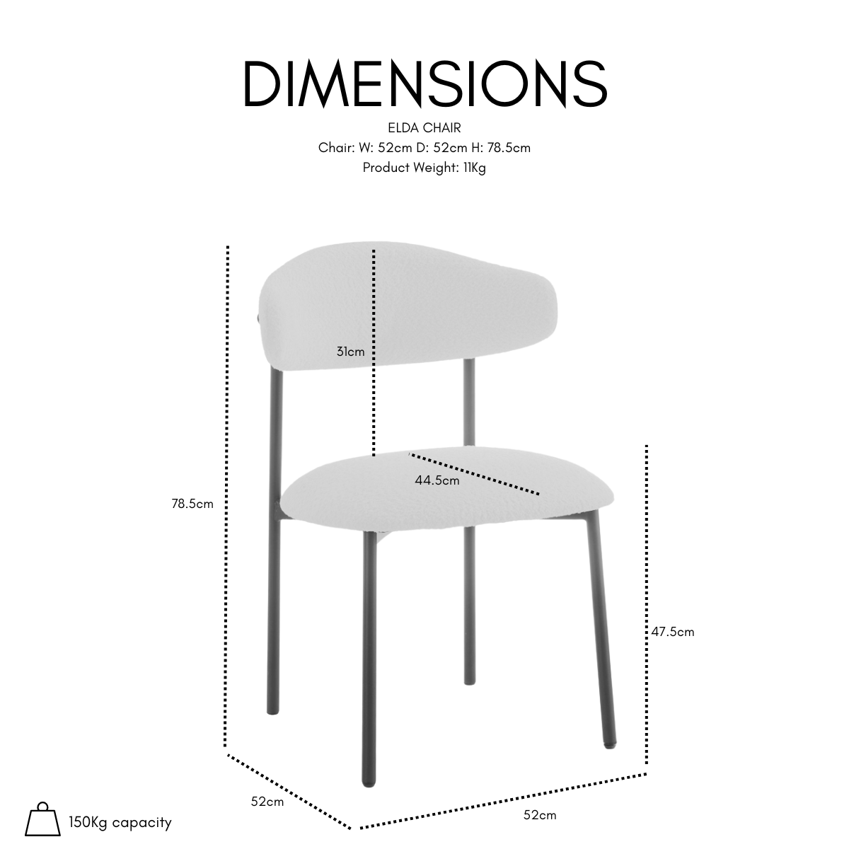 Tokyo Japandi Wooden Table Dining Set with Dining Chairs