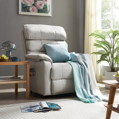 Meadow Electric Lift and Tilt Recliner - Light Grey