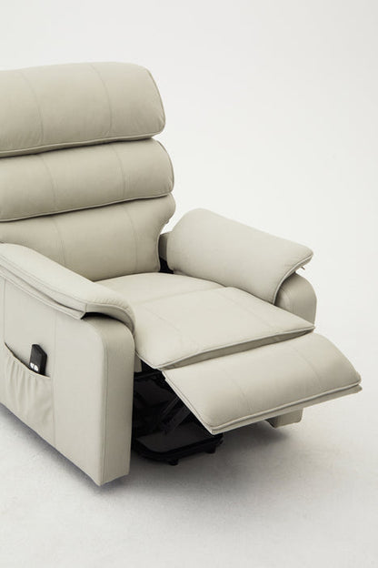 Meadow Electric Lift and Tilt Recliner - Light Grey
