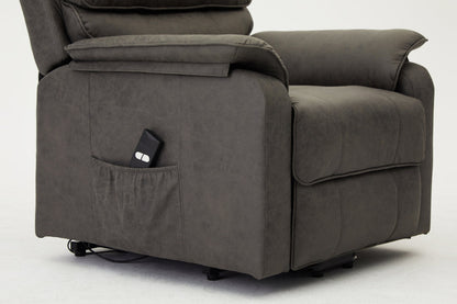 Meadow Electric Lift and Tilt Recliner - Dark Grey