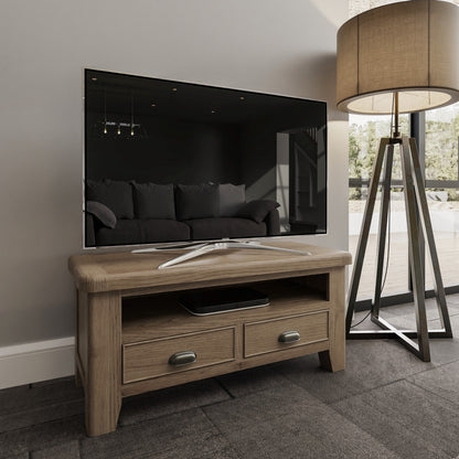 Helios Smoked Oak TV Unit