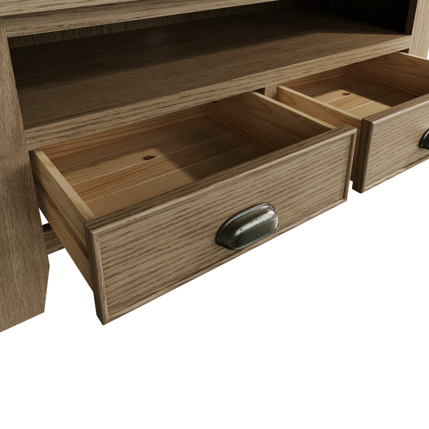 Helios Smoked Oak TV Unit