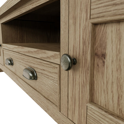 Helios Smoked Oak Extra Large TV Unit