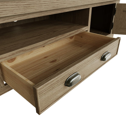 Helios Smoked Oak Extra Large TV Unit
