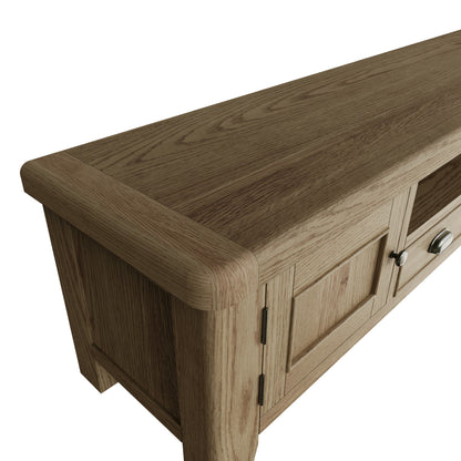 Helios Smoked Oak Extra Large TV Unit