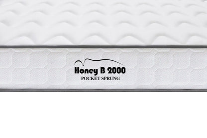 Honey B 2000 4ft6 Double Mattress by Honey B