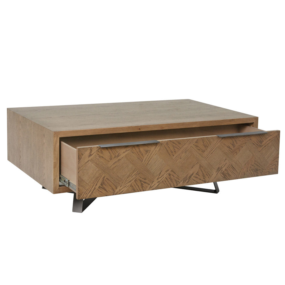 Iris Aged Grey Oak Coffee Table
