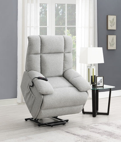 Pristina Lift & Rise Massage Chair - Light Grey