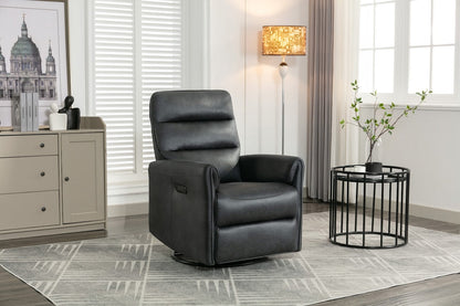 Stockholm Swivel & Glide Chair - Dark Grey