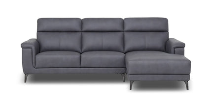 Denmark 3 Seater Right Hand Facing Chaise - Graphite