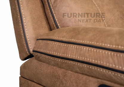 Kilmore 3+2 Manual Recliner - Tan