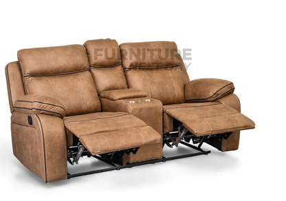 Kilmore 3+2 Manual Recliner - Tan