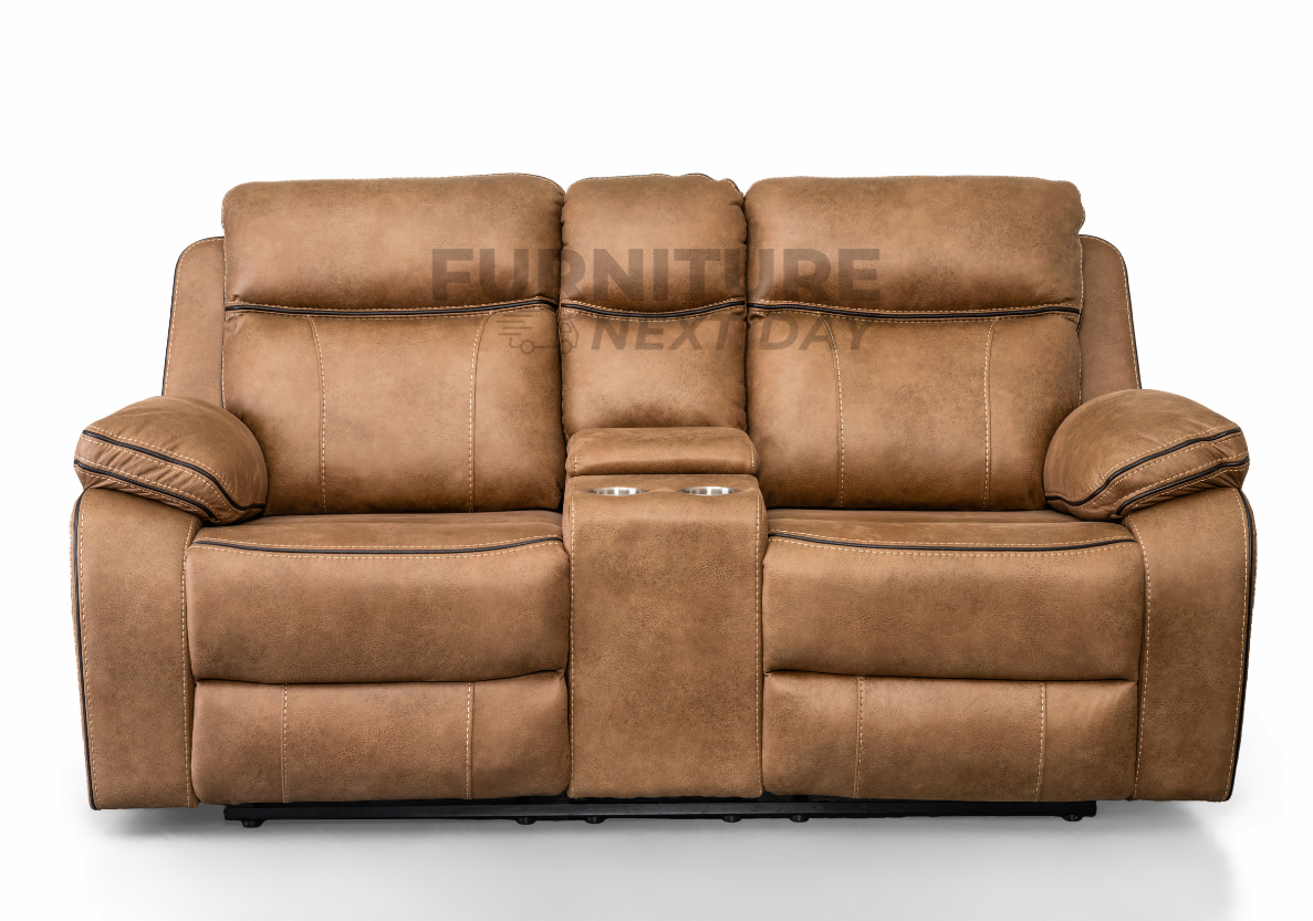 Kilmore 3+2 Manual Recliner - Tan