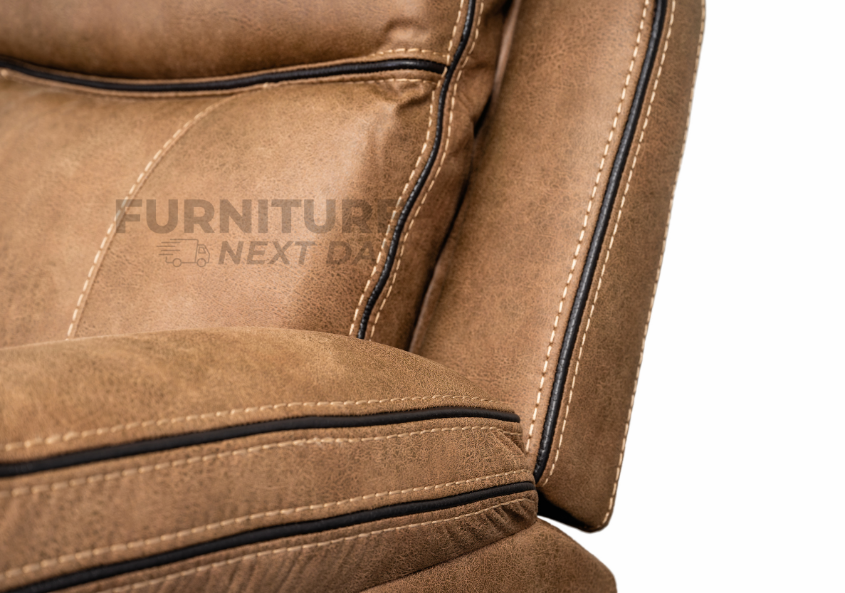 Kilmore 3+2 Manual Recliner - Tan