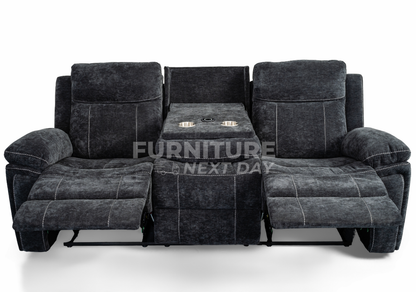 Lucy 3+1+1 Reclining Suite with Drop Down Table
