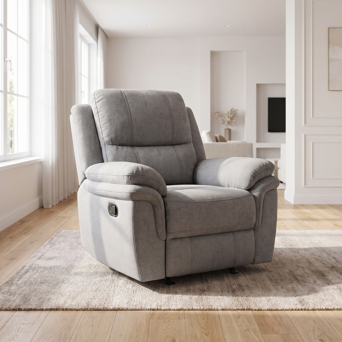 Grange 1 Seater Recliner - Grey