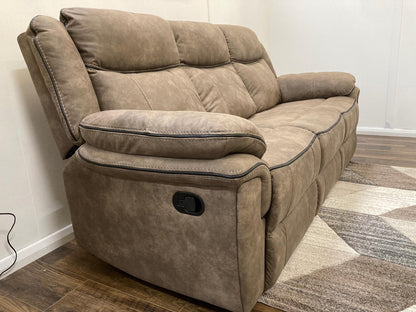 Lucan 3RR+1R+1R Manual Reclining Suite - Brown