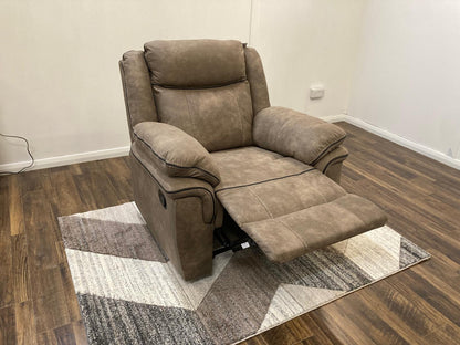 Lucan 3RR+1R+1R Manual Reclining Suite - Brown