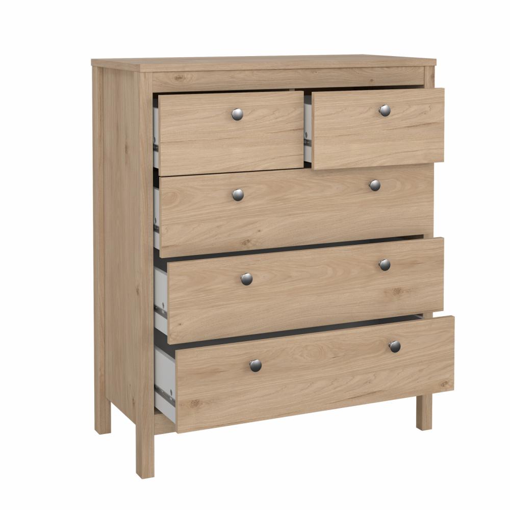 Madrid 3+2 Chest - Jackson Hickory