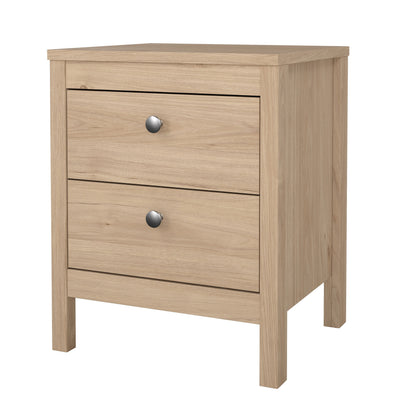 Madrid 3 Piece Bedroom Set with 3 Door Robe - Jackson Hickory