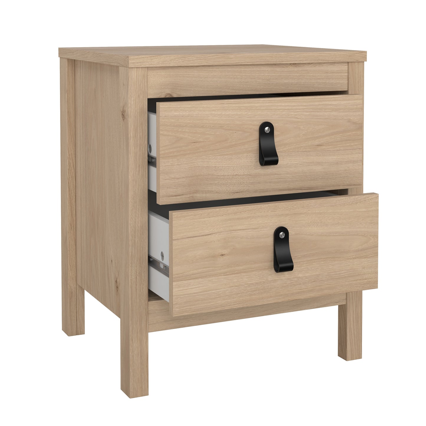 Madrid 3 Piece Bedroom Set with 3 Door Robe - Jackson Hickory