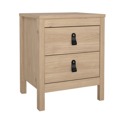 Madrid 3 Piece Bedroom Set with 3 Door Robe - Jackson Hickory