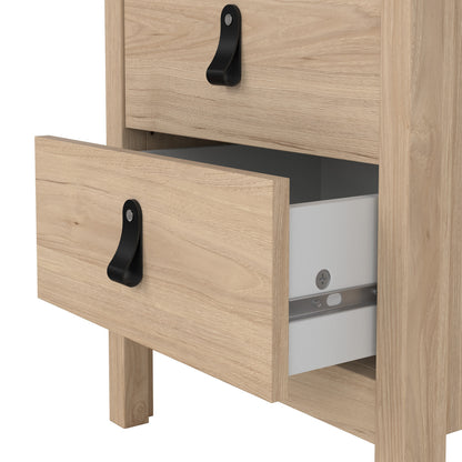 Madrid 2 Drawer Nightstand  - Jackson Hickory