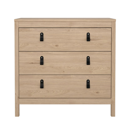Madrid 3 Drawer Chest - Jackson Hickory