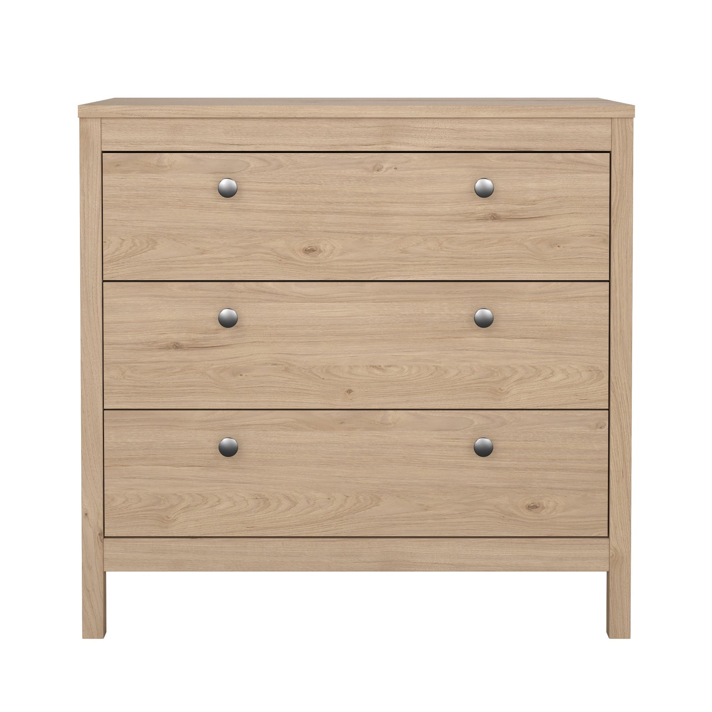 Madrid 3 Drawer Chest - Jackson Hickory