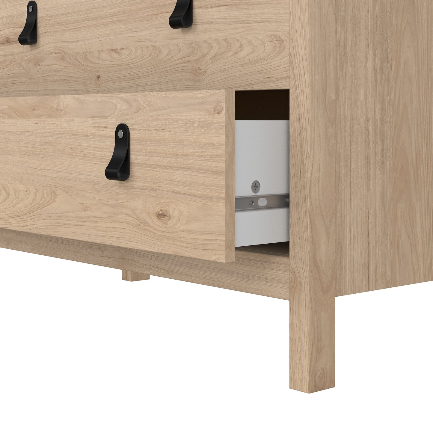 Madrid 3 Drawer Chest - Jackson Hickory