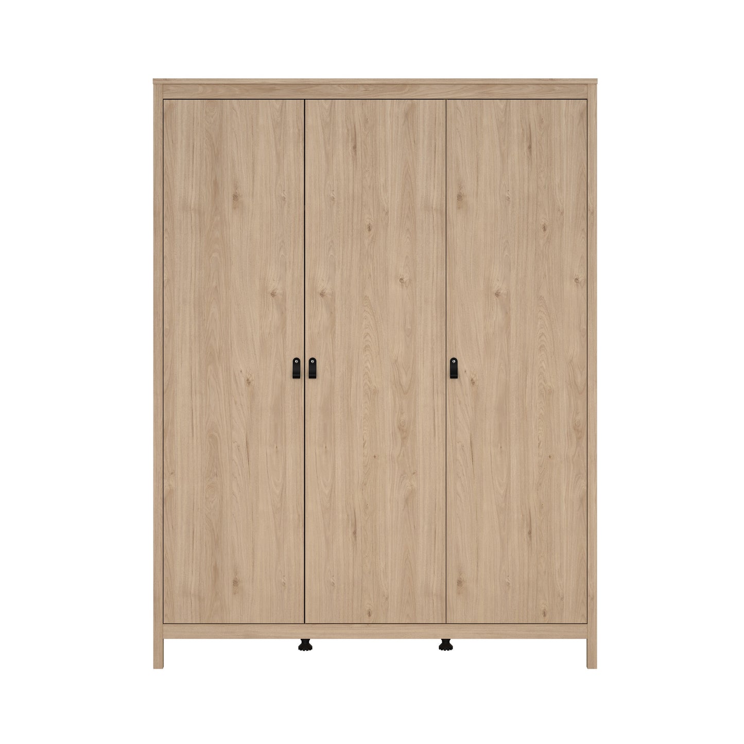 Madrid 3 Door Wardrobe - Jackson Hickory