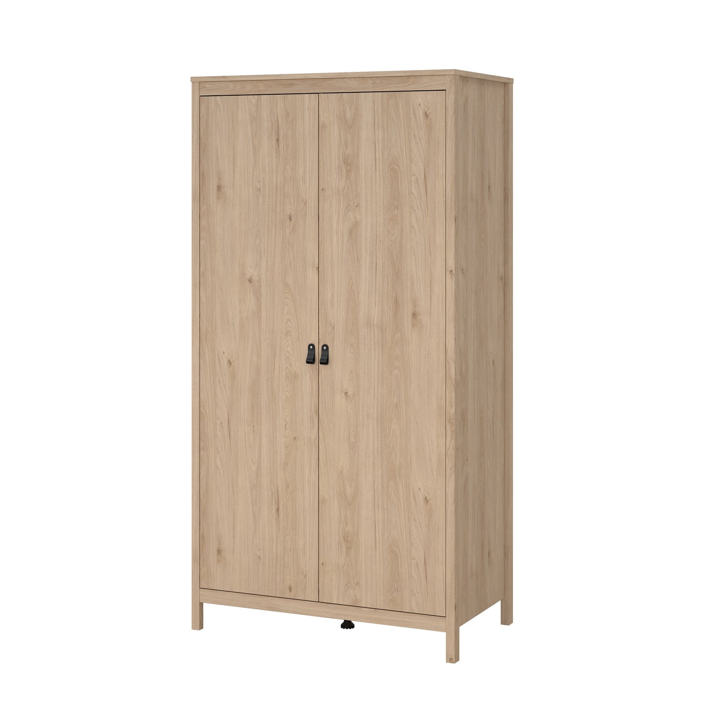 Madrid 3 Piece Bedroom Set with 2 Door Robe - Jackson Hickory