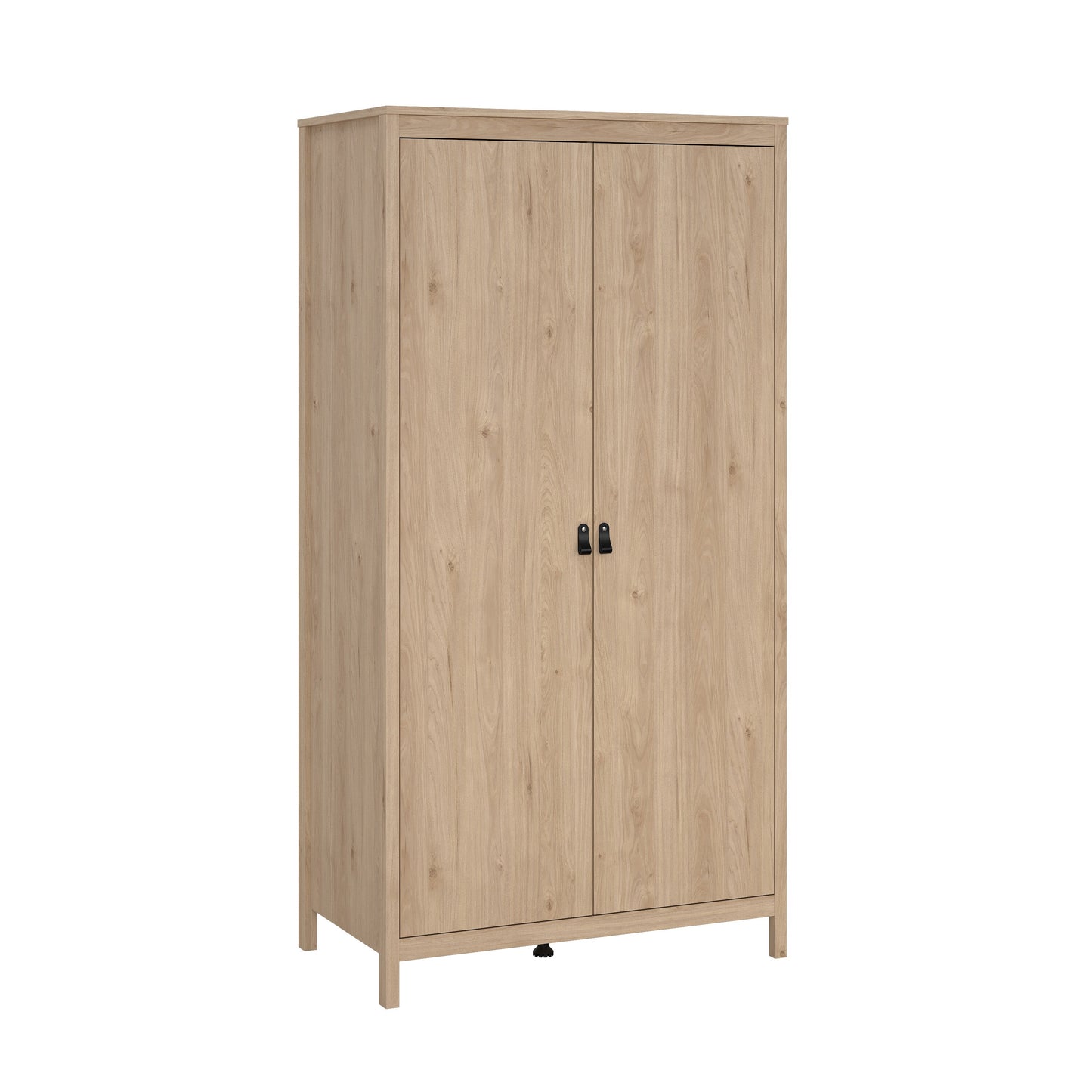 Madrid 2 Door Wardrobe - Jackson Hickory