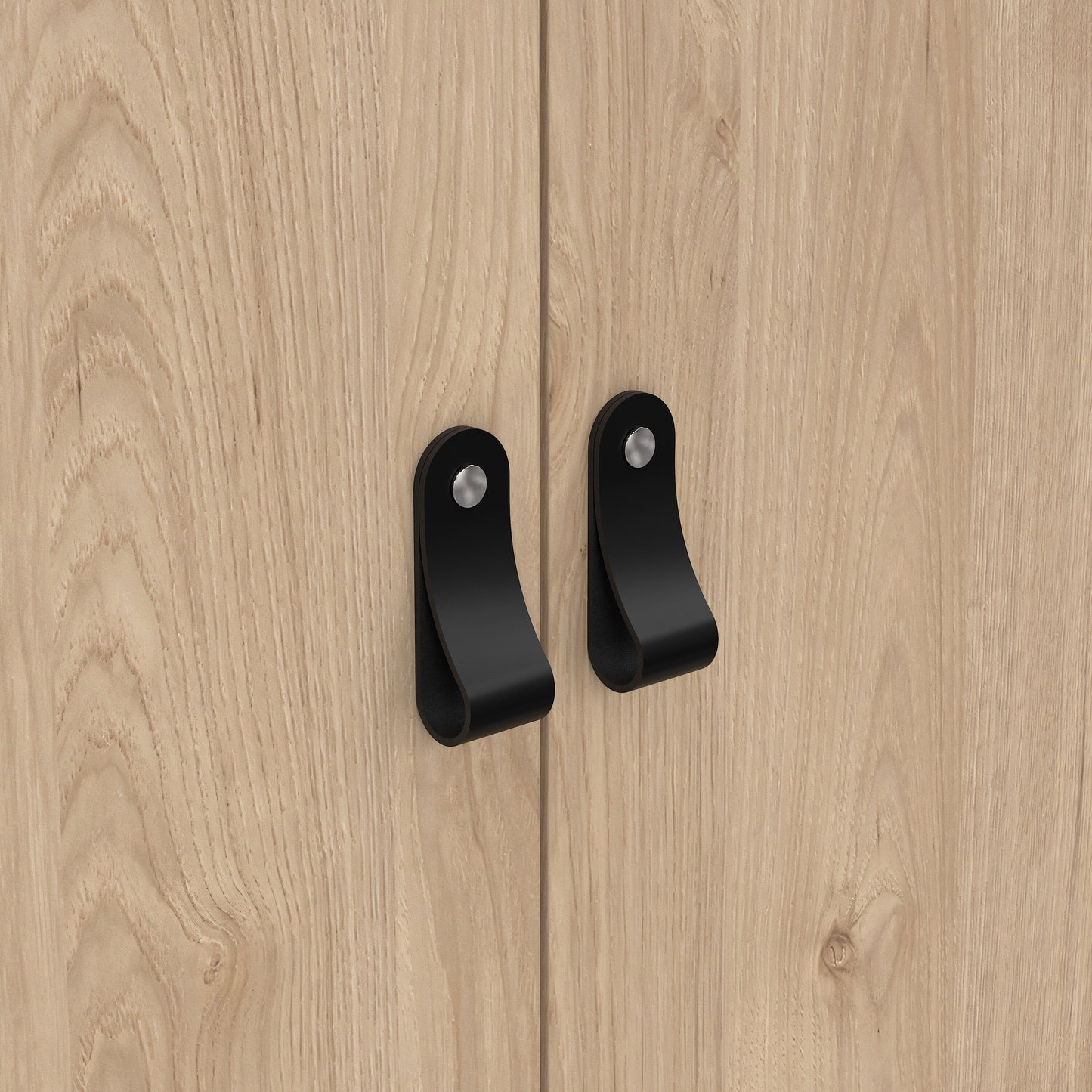 Madrid 2 Door Wardrobe - Jackson Hickory