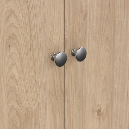 Madrid 2 Door Wardrobe - Jackson Hickory
