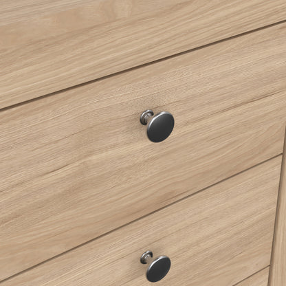 Madrid 3 Drawer Nightstand - Jackson Hickory